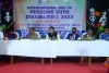 International Day of Persons with Disabilities-2023 Dignitaries on the Dias